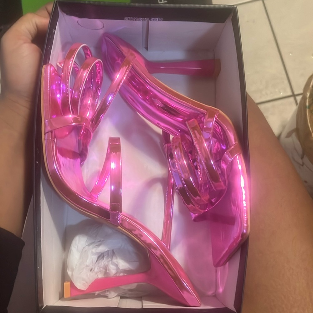 Pink Heels from PRETTYLITTLETHING